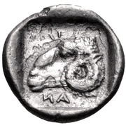 Diobol - Kleantides, Greece (ancient), 395 BC - 360 BC reverse image
