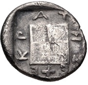 Tetrobol - Exekrates, Greece (ancient), 396 BC - 360 BC reverse image