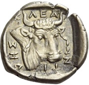 Tetrobol - Kleantides, Greece (ancient), 395 BC - 360 BC reverse image