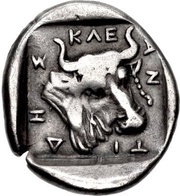Tetrobol - Kleantides, Greece (ancient), 395 BC - 360 BC reverse image