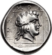 Tetrobol - Molpagores, Greece (ancient), 360 BC - 350 BC reverse image