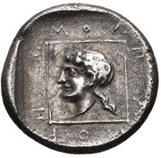 Tetrobol - Molpagores, Greece (ancient), 360 BC - 350 BC reverse image