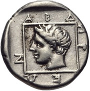 Tetrobol - Archelaos, Greece (ancient), 346 BC - 336 BC reverse image