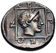Drachm - Archelaos, Greece (ancient), 346 BC - 336 BC reverse image