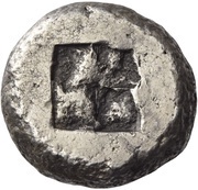 Stater, Greece (ancient), 510 BC - 490 BC reverse image