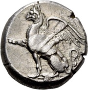 Stater - Aristonax obverse image