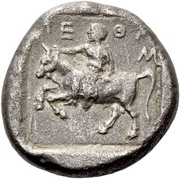 Stater - Rethas, Greece (ancient), 395 BC - 360 BC reverse image