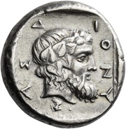 Stater - Dionysas, Greece (ancient), 395 BC - 360 BC reverse image