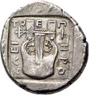 Stater - Herokleitos, Greece (ancient), 378 BC reverse image