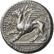 Tetradrachm - Mandronax obverse image