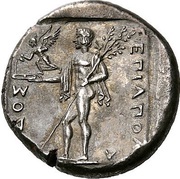 Tetradrachm, Greece (ancient), 411 BC - 385 BC reverse image