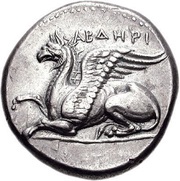 Tetradrachm - Polykrates obverse image