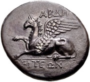 Tetradrachm - Aigialeos obverse image