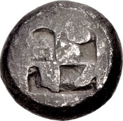 Oktadrachm, Greece (ancient), 500 BC - 475 BC reverse image