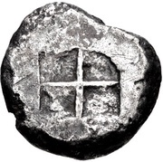 Oktadrachm, Greece (ancient), 500 BC - 475 BC reverse image