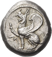 Oktadrachm obverse image