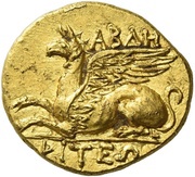 Gold stater - Polyphantos obverse image