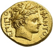 Gold stater - Polyphantos, Greece (ancient), 320 BC - 280 BC reverse image
