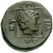 Æ15 - Simalos, Greece (ancient), 350 BC - 323 BC reverse image
