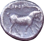 Diobol, Greece (ancient), 435 BC - 405 BC reverse image
