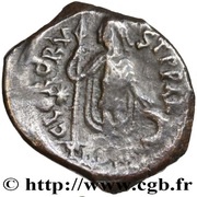 Miliarense - Anastasius I Dicorus CLO RORVST P P AR; Thessalonica, Byzantine states, 491-518 reverse image
