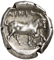 Tetrobol, Greece (ancient), 408 BC - 406 BC reverse image