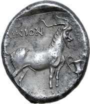 Tetrobol, Greece (ancient), 390 BC - 387 BC reverse image