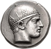 Tetradrachm Antiadas obverse image