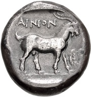 Tetradrachm, Greece (ancient), 398 BC - 395 BC reverse image