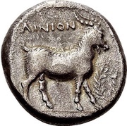 Tetradrachm, Greece (ancient), 374 BC - 371 BC reverse image