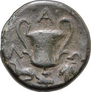 Æ18, Greece (ancient), 400 BC - 300 BC reverse image
