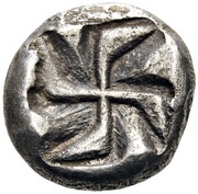 Drachm, Greece (ancient), 425 BC - 375 BC reverse image