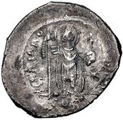 Miliarense - Justinian I GLORIA ROMANORVM; Constantinopolis; Head Right, Bust Right, Byzantine states, 527-565 reverse image