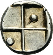 Hemidrachm, Greece (ancient), 386 BC - 309 BC reverse image