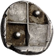 Hemidrachm, Greece (ancient), 386 BC - 338 BC reverse image