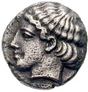 Trihemiobol obverse image