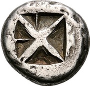 Stater, Greece (ancient), 515 BC - 480 BC reverse image