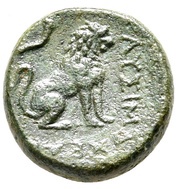 Æ20, Greece (ancient), 196 BC - 190 BC reverse image