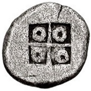 Hemiobol, Greece (ancient), 495 BC - 450 BC reverse image