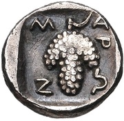 Hemiobol, Greece (ancient), 432 BC - 424 BC reverse image