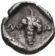 Hemiobol, Greece (ancient), 398 BC - 385 BC reverse image
