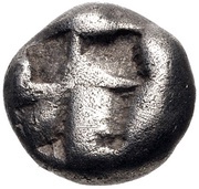 Hemidrachm, Greece (ancient), 530 BC - 500 BC reverse image