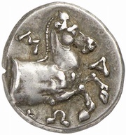 Hemidrachm - Neomenias obverse image