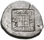 Didrachm, Greece (ancient), 495 BC - 448 BC reverse image