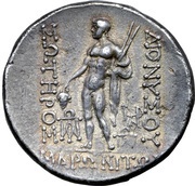 Tetradrachm, Greece (ancient), 146 BC reverse image