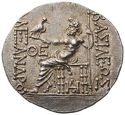 Tetradrachm In the name of Alexander III;Odessos; ΘE, Greece (ancient), 125 BC - 70 BC reverse image