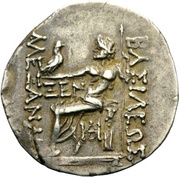 Tetradrachm In the name of Alexander III;Odessos; ΞEN, Greece (ancient), 80 BC - 70 BC reverse image