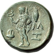 Trichalkon, Greece (ancient), 300 BC reverse image