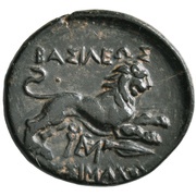 Æ19 - Lysimachos Lysimacheia, Greece (ancient), 305 BC - 281 BC reverse image