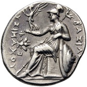 Drachm - Lysimachos Ephesos, Greece (ancient), 305 BC - 281 BC reverse image